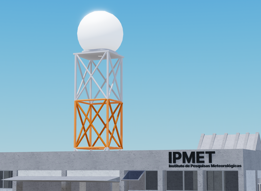 Radar IPMET no jogo