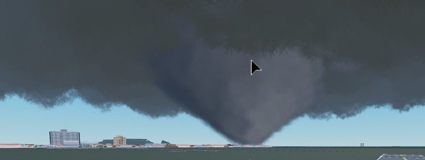 Tornado massivo no jogo